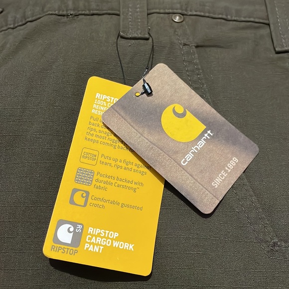 RUGGED FLEX® RELAXED FIT RIPSTOP CARGO WORK PANT (NWT) - Picture 4 of 12